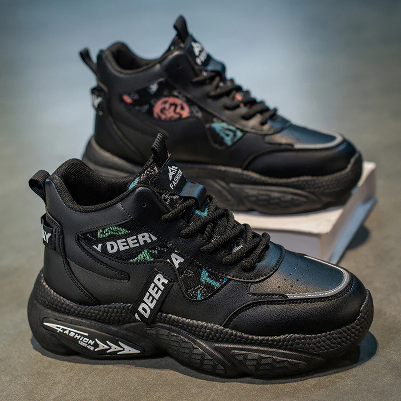 Damen Sportliche Chunky Sneakers mit trendigen Akzenten und robustem Obermaterial Heidi Mode - Image 2