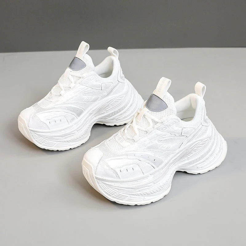 Damen Sportliche Chunky Sneakers mit überlegener Dämpfung und rutschfester Sohle Heidi Mode - Image 2