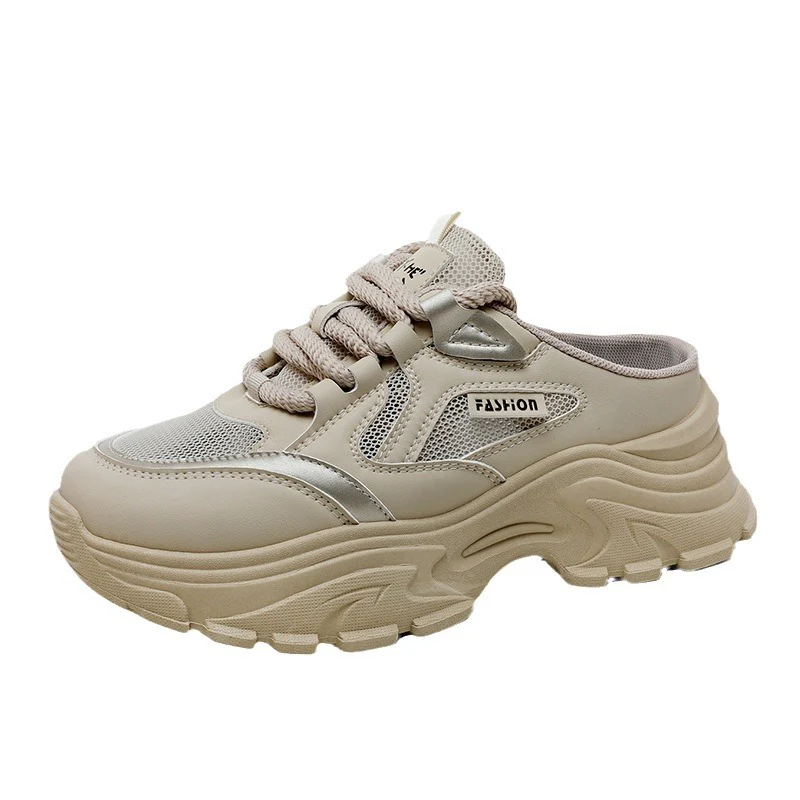Damen sportliche Clogs im modernen Design mit atmungsaktiver Mesh-Oberfläche Heidi Mode - Image 5