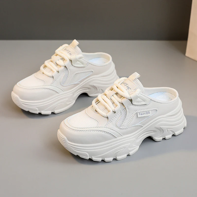 Damen sportliche Clogs im modernen Design mit atmungsaktiver Mesh-Oberfläche Heidi Mode - Image 6