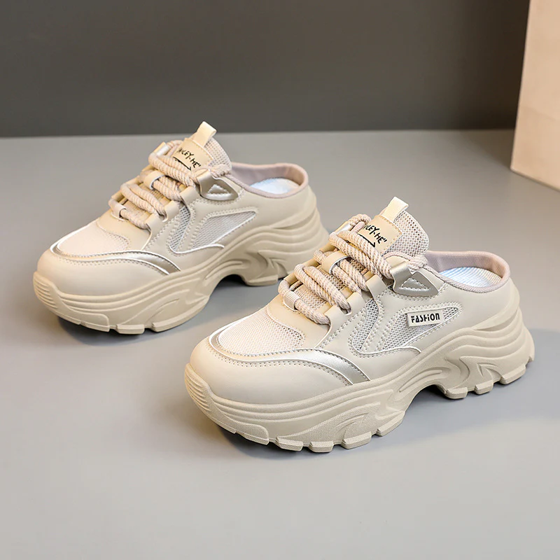 Damen sportliche Clogs im modernen Design mit atmungsaktiver Mesh-Oberfläche Heidi Mode - Image 7