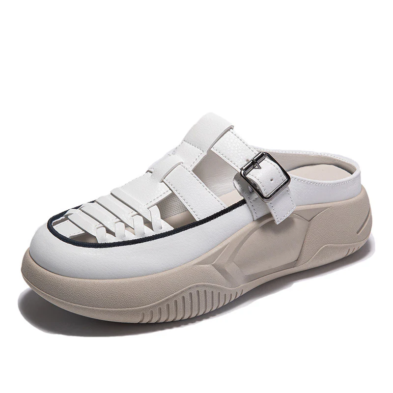 Damen Sportliche Clogs mit verstellbarem Riemen und atmungsaktiver Obermaterialstruktur Heidi Mode - Image 5