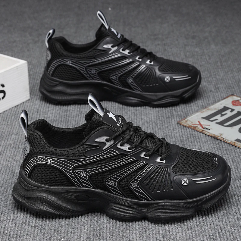 Damen Sportliche Dämpfung Sneakers mit atmungsaktiver Mesh-Oberfläche Heidi Mode - Image 4
