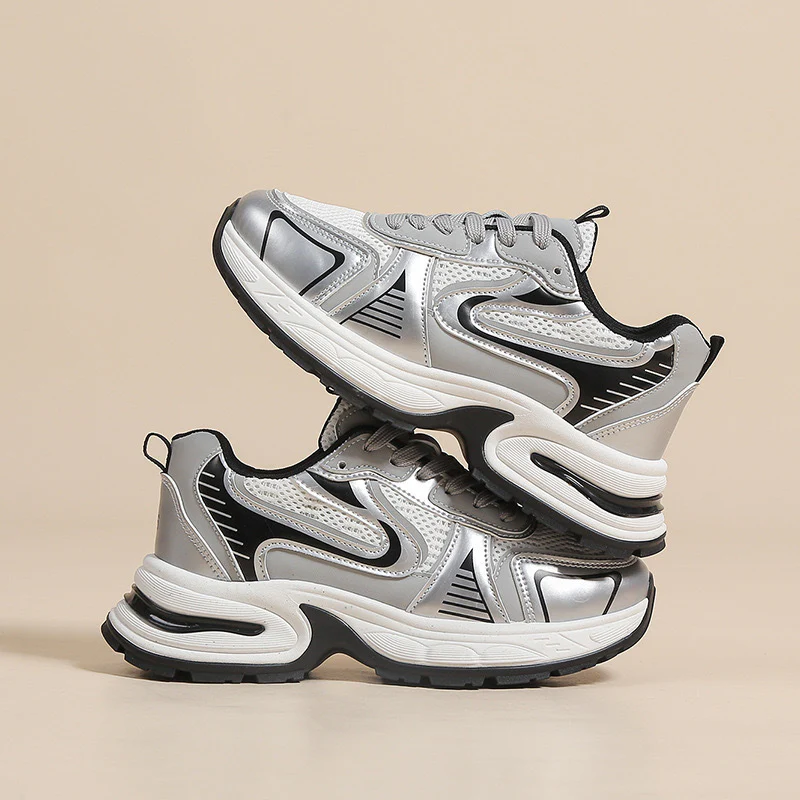 Damen Sportliche Dämpfungsschuhe mit futuristischem Design Heidi Mode - Image 7