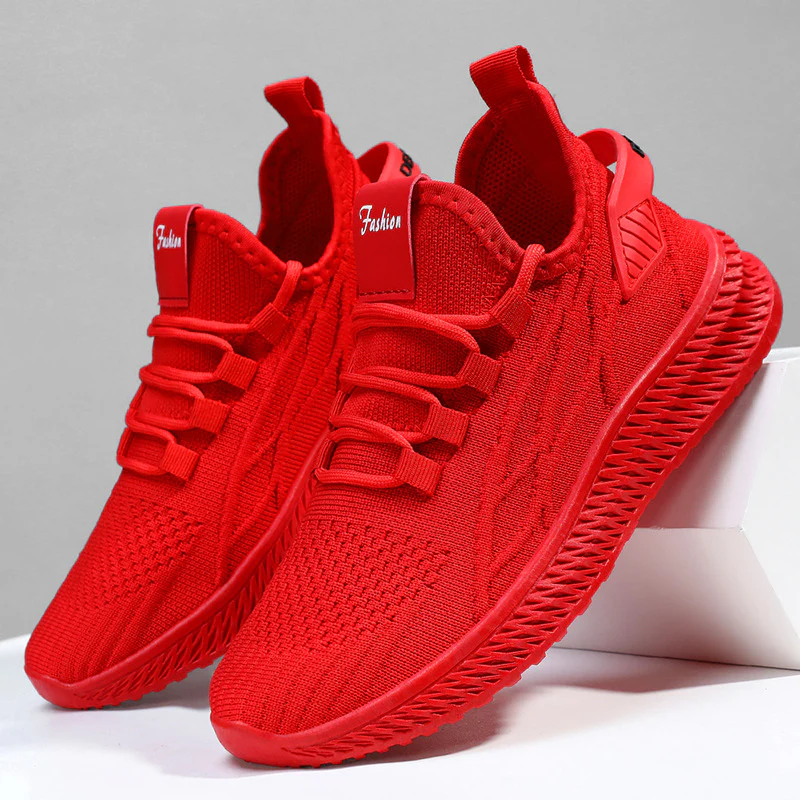 Damen Sportliche Elastische Sneakers mit atmungsaktivem Obermaterial Heidi Mode - Image 2