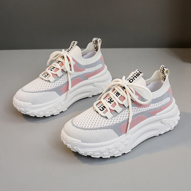 Damen Sportliche Fashion Sneakers mit atmungsaktivem Obermaterial Heidi Mode - Image 6