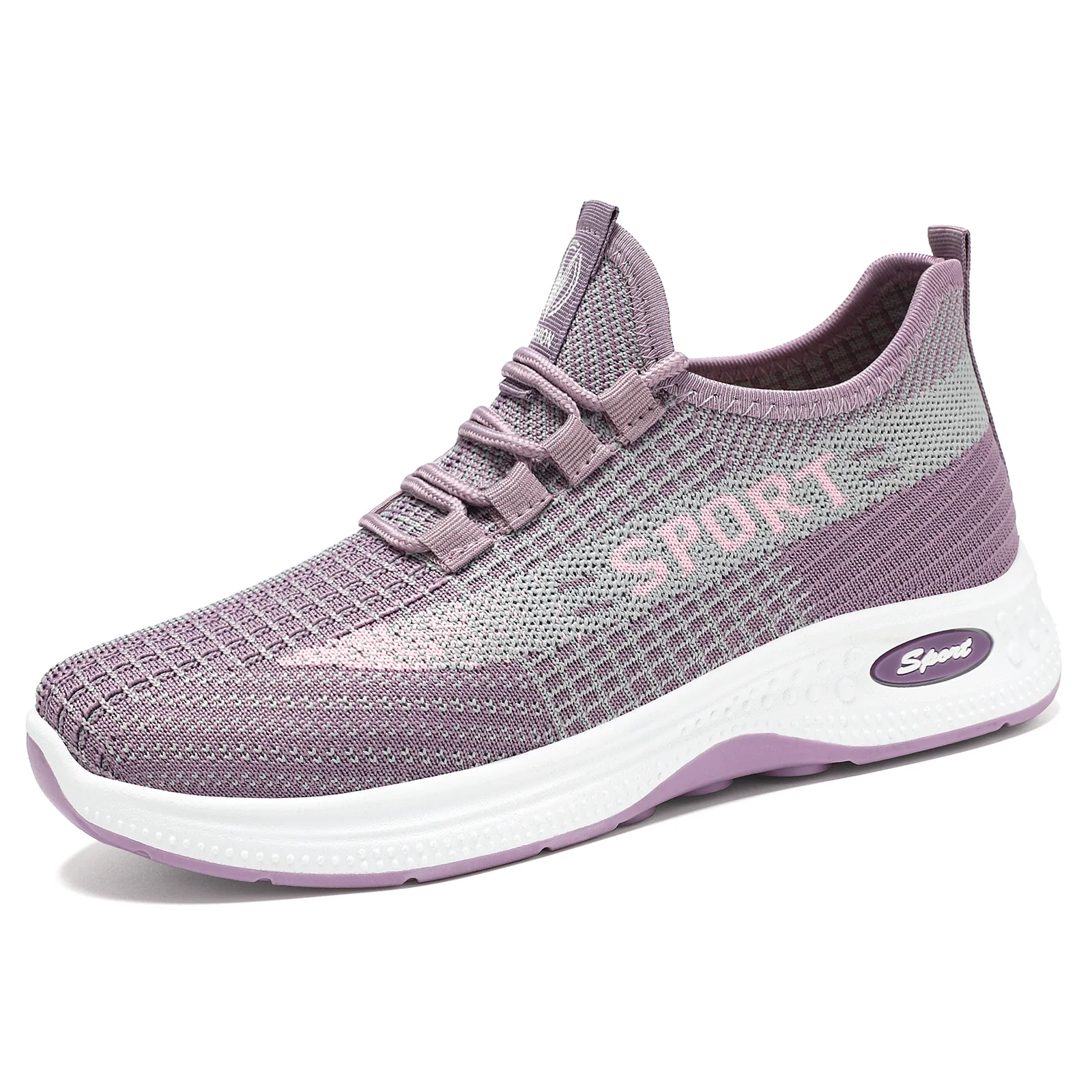 Damen Sportliche Fitness-Sneaker mit atmungsaktivem Obermaterial und rutschfester Sohle Heidi Mode - Image 4