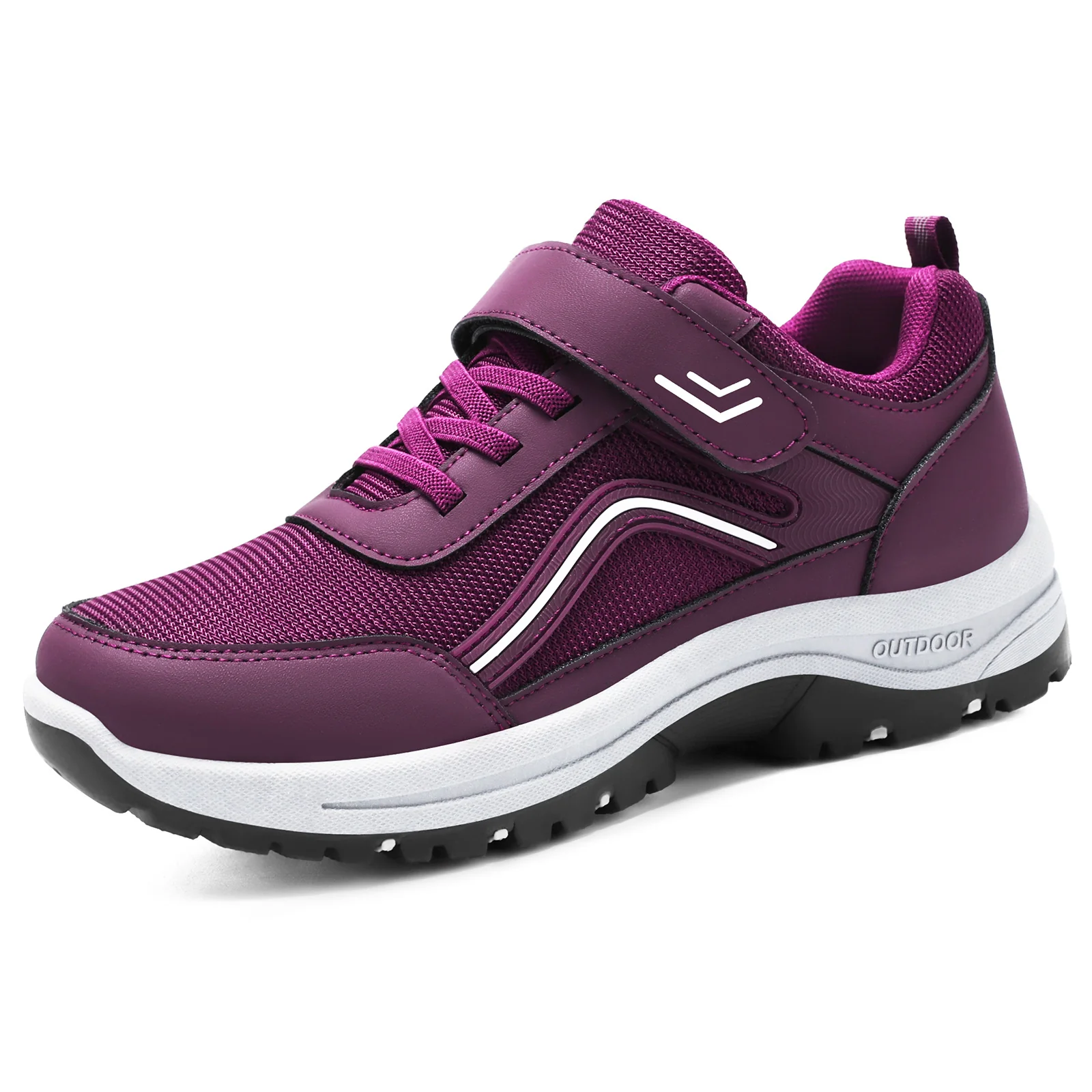 Damen Sportliche Fitness-Sneaker mit verstellbarem Klettverschluss und atmungsaktivem Mesh-Obermaterial Heidi Mode - Image 5