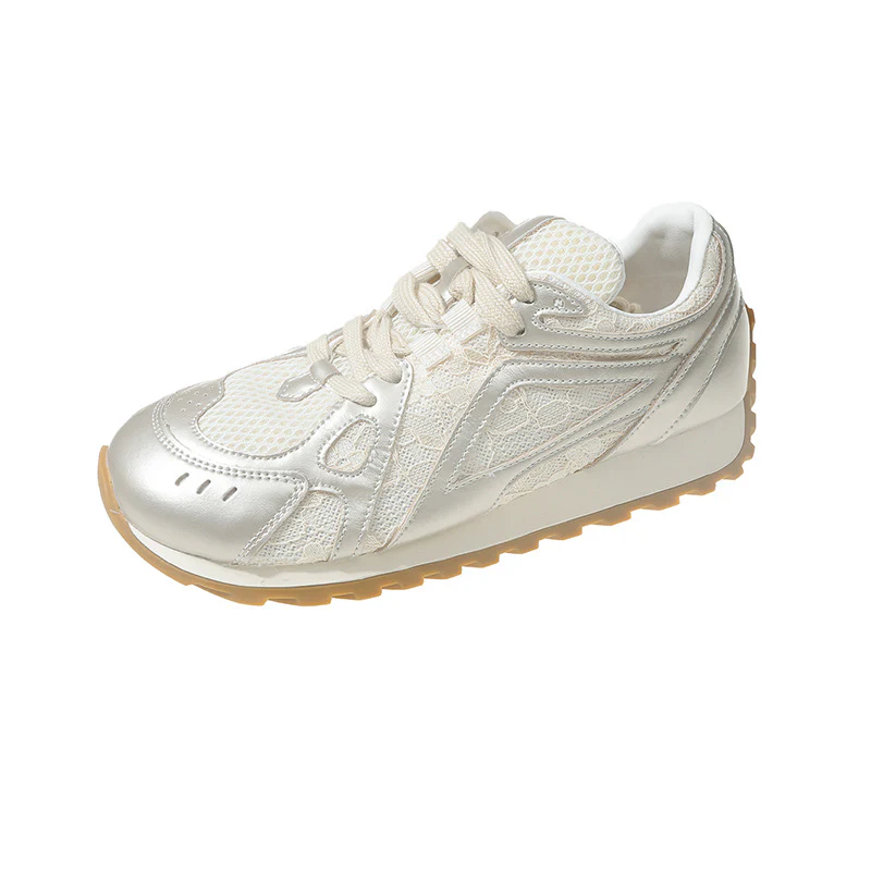 Damen Sportliche Fitness Sneakers mit atmungsaktiver Mesh-Oberfläche und rutschfester Sohle Heidi Mode - Image 8