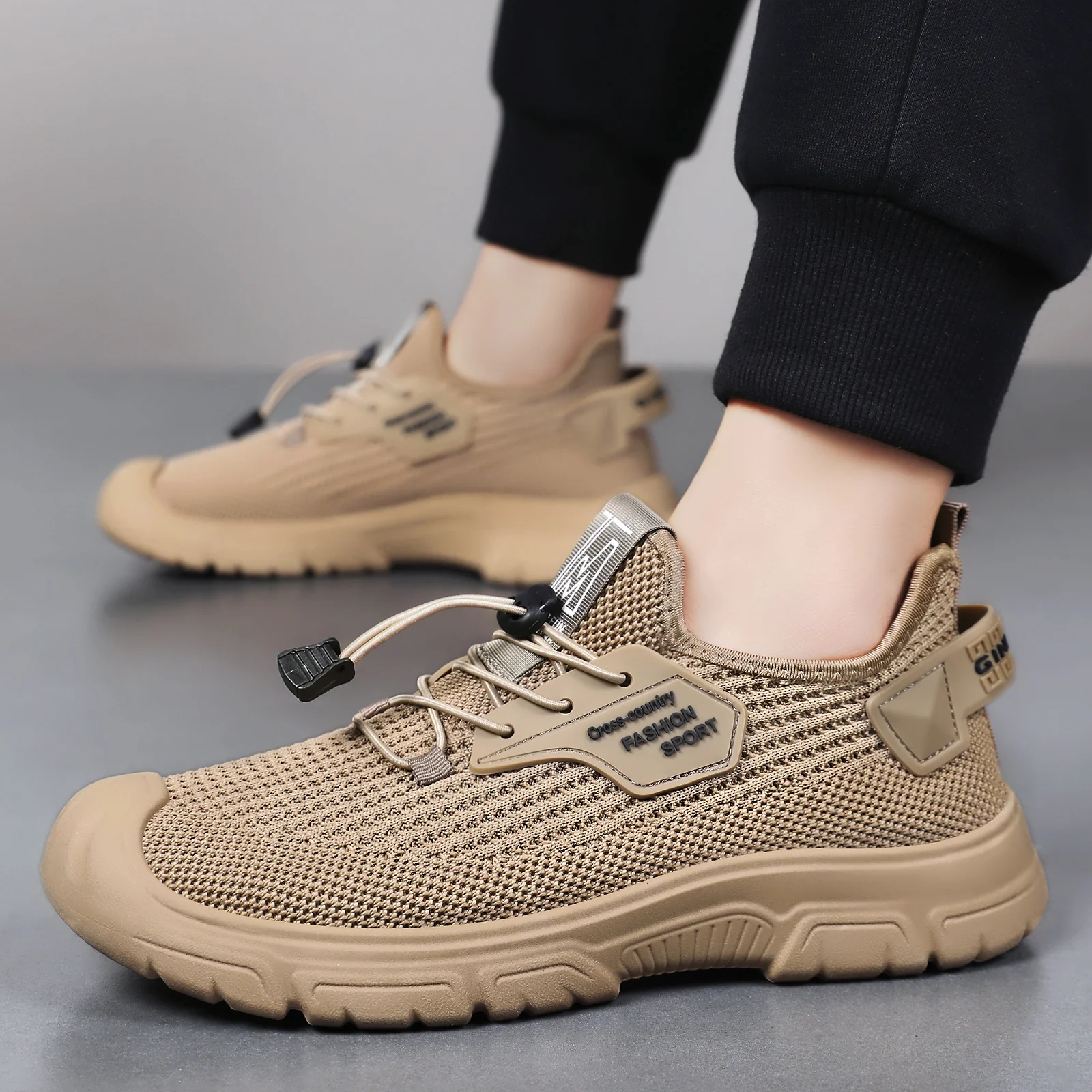 Damen Sportliche Freizeit-Schuhe mit atmungsaktivem Mesh-Obermaterial Heidi Mode - Image 2