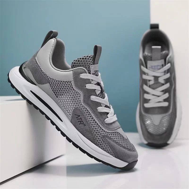 Damen Sportliche Freizeit-Schuhe mit atmungsaktiver Mesh-Oberfläche und robustem Fußbett Heidi Mode - Image 4