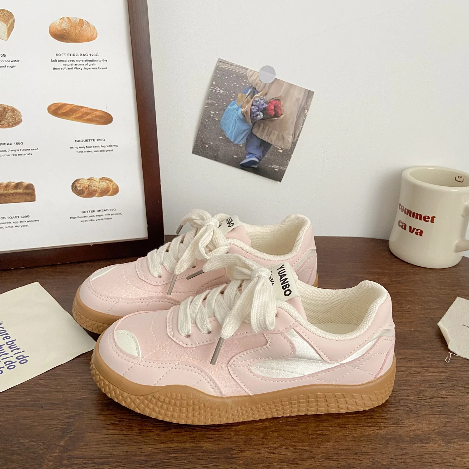 Damen Sportliche Freizeit-Sneaker mit dämpfender Sohle und atmungsaktivem Obermaterial Heidi Mode - Image 6