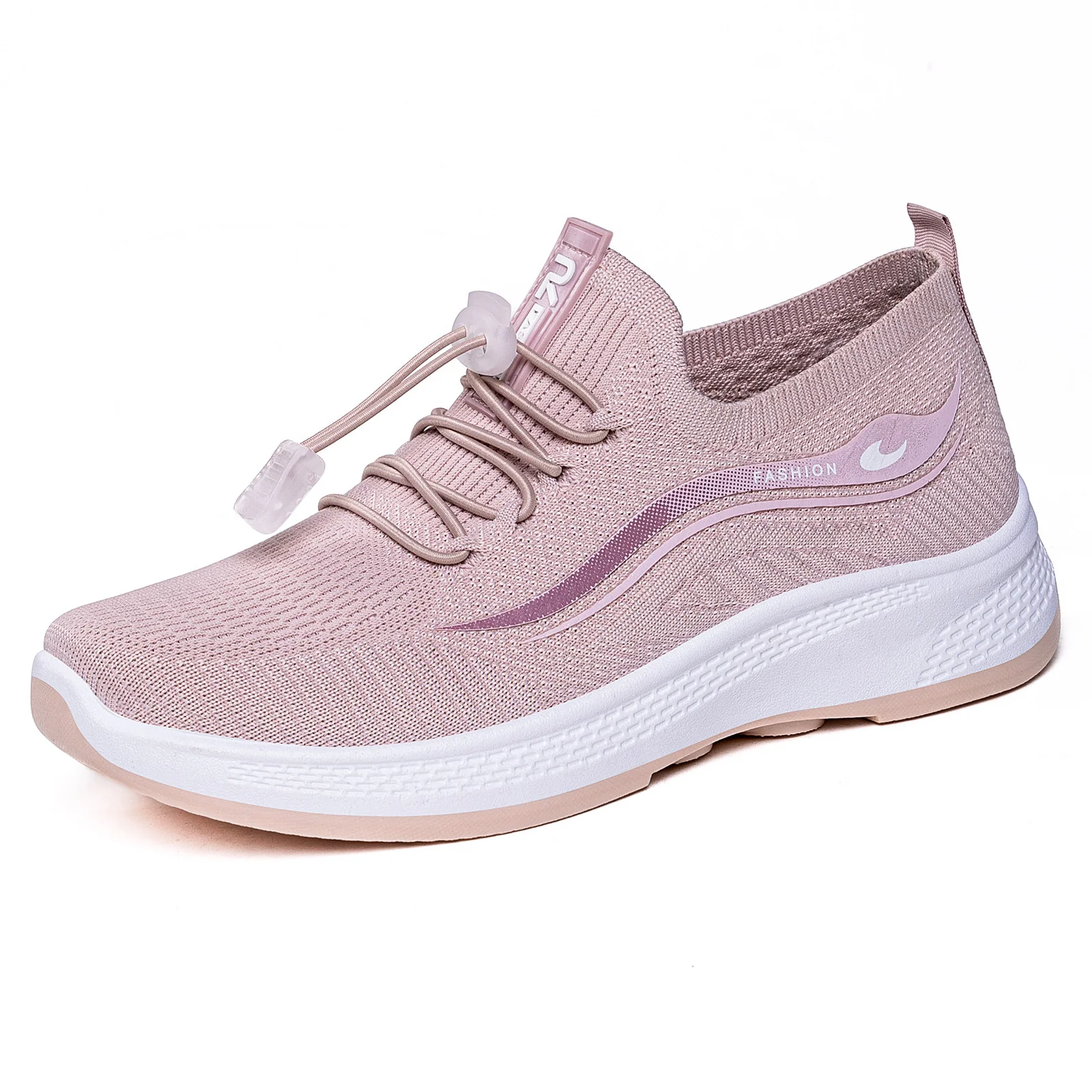 Damen Sportliche Freizeit-Sneaker mit elastischem Schnellschnürsystem und atmungsaktivem Obermaterial Heidi Mode - Image 7