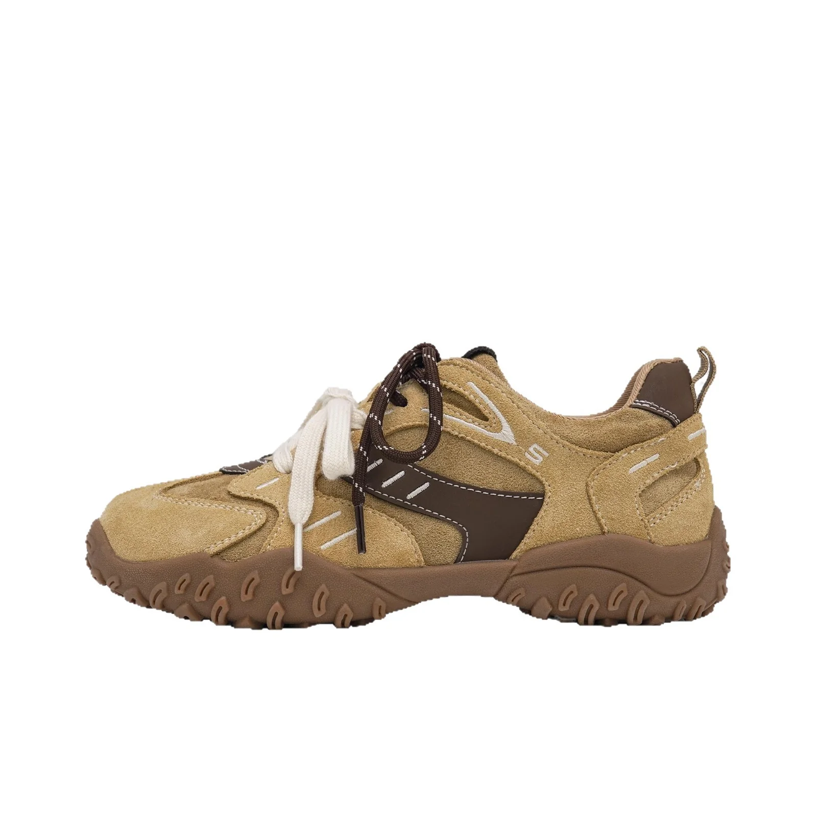 Damen Sportliche Freizeit-Sneaker mit innovativem Sohlen- und Schnürdesign Heidi Mode - Image 5