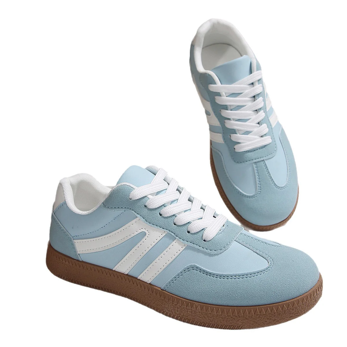 Damen Sportliche Freizeit-Sneaker mit klassischer Silhouette und atmungsaktiver Oberfläche Heidi Mode - Image 5