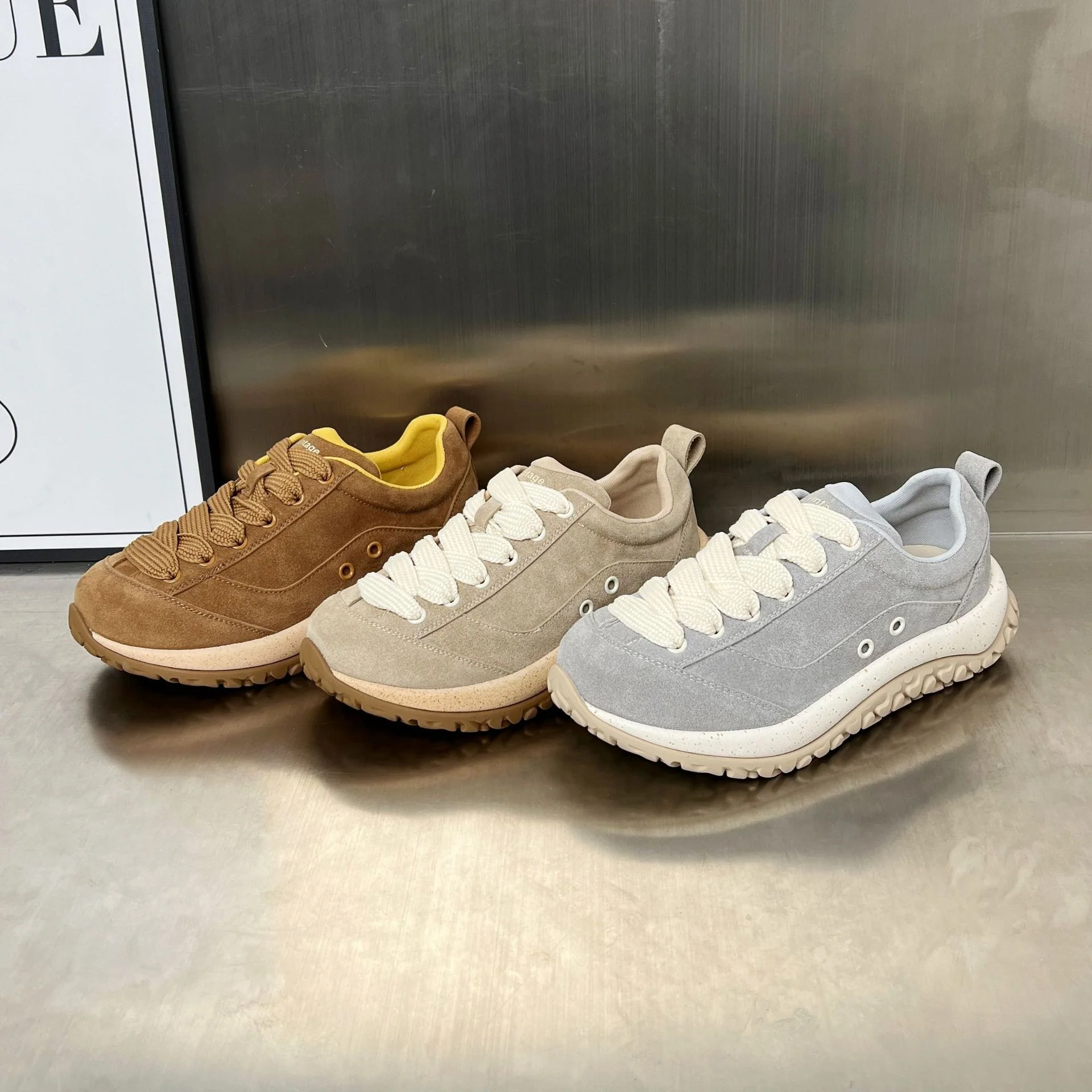 Damen Sportliche Freizeit-Sneaker mit rutschfester Sohle und atmungsaktiver Obermaterialstruktur Heidi Mode - Image 4
