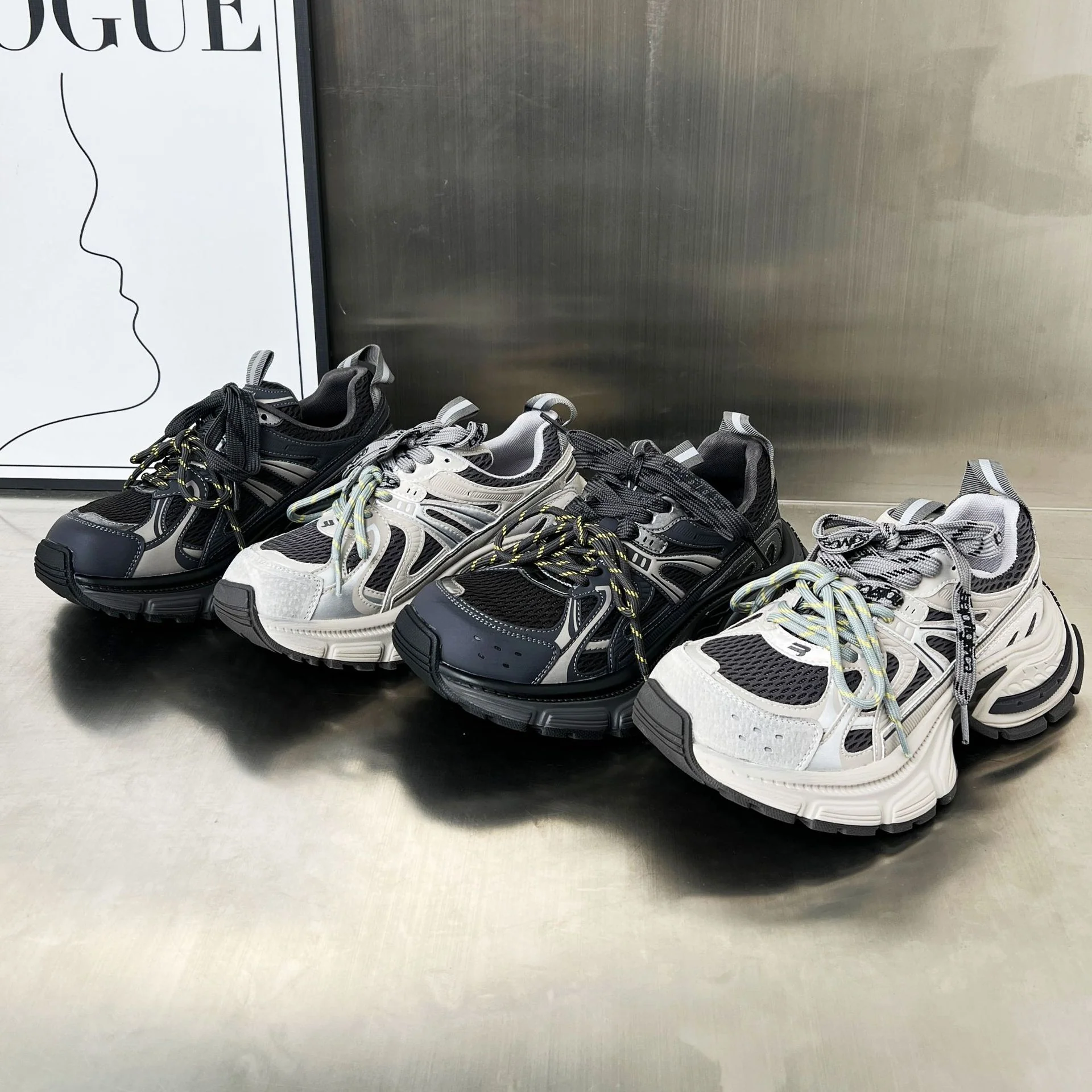 Damen Sportliche Freizeit Sneakers Heidi Mode - Image 3