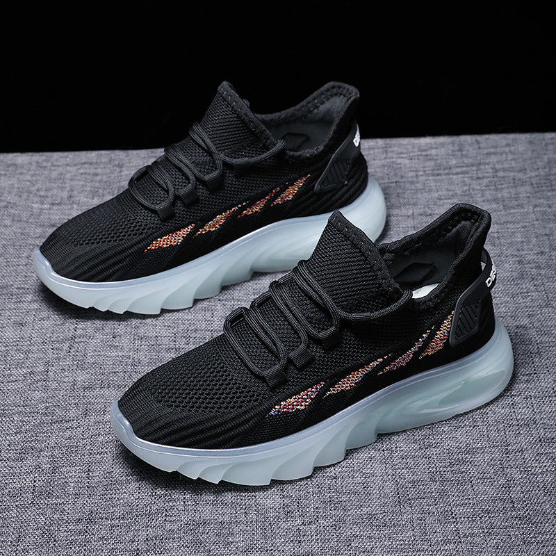 Damen Sportliche Freizeit Sneakers mit atmungsaktiver Mesh-Oberfläche und dämpfender Sohle Heidi Mode - Image 3