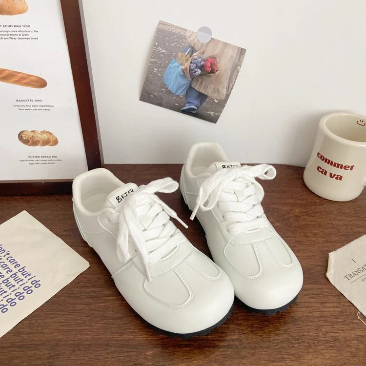 Damen Sportliche Freizeit Sneakers mit atmungsaktiver Oberflächenstruktur und rutschfester Sohle Heidi Mode - Image 4