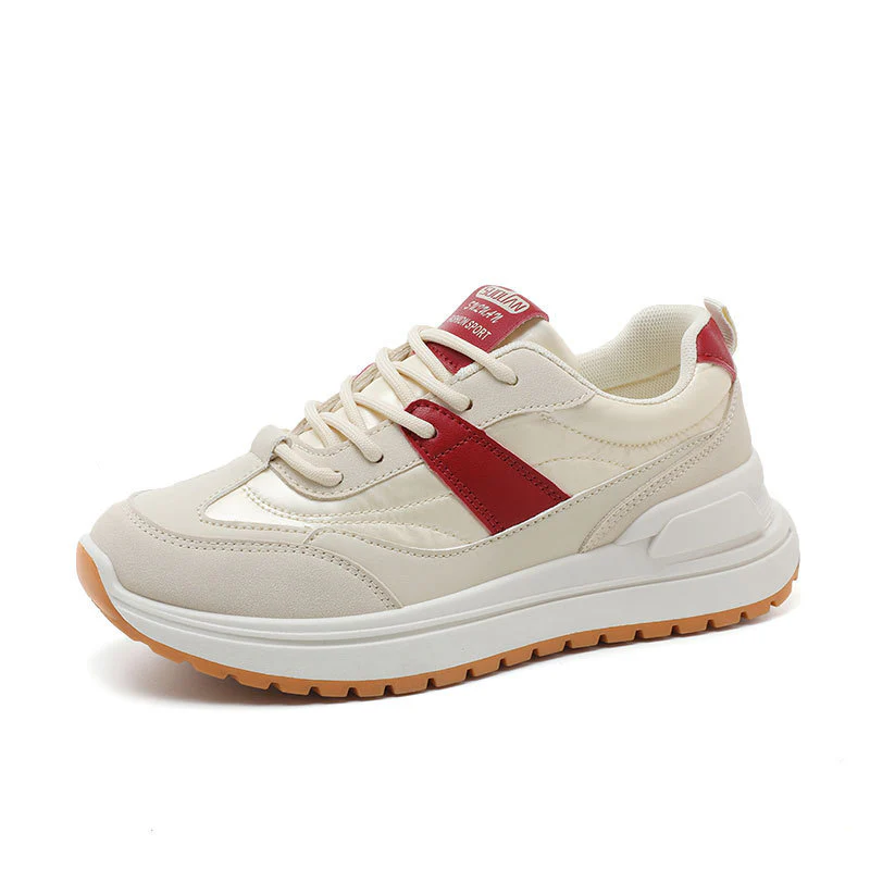 Damen Sportliche Freizeit Sneakers mit extra dämpfender Sohle und atmungsaktivem Obermaterial Heidi Mode - Image 5