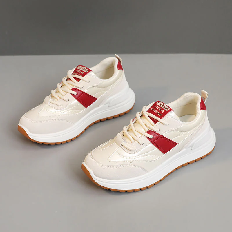 Damen Sportliche Freizeit Sneakers mit extra dämpfender Sohle und atmungsaktivem Obermaterial Heidi Mode - Image 7