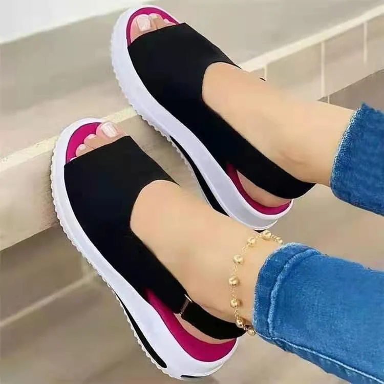 Damen Sportliche Freizeitsandalen mit rutschfester Sohle und atmungsaktivem Obermaterial Heidi Mode - Image 2