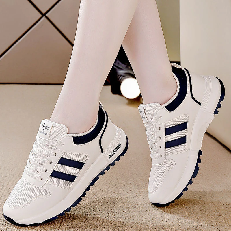 Damen Sportliche Freizeitschuhe mit atmungsaktivem Mesh-Obermaterial Heidi Mode - Image 2