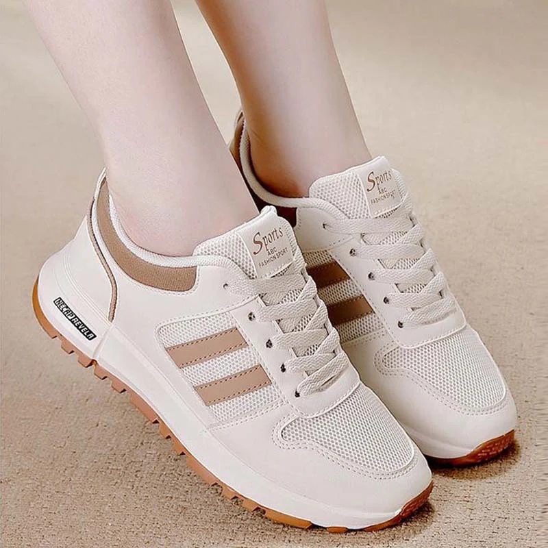 Damen Sportliche Freizeitschuhe mit atmungsaktivem Mesh-Obermaterial Heidi Mode - Image 4