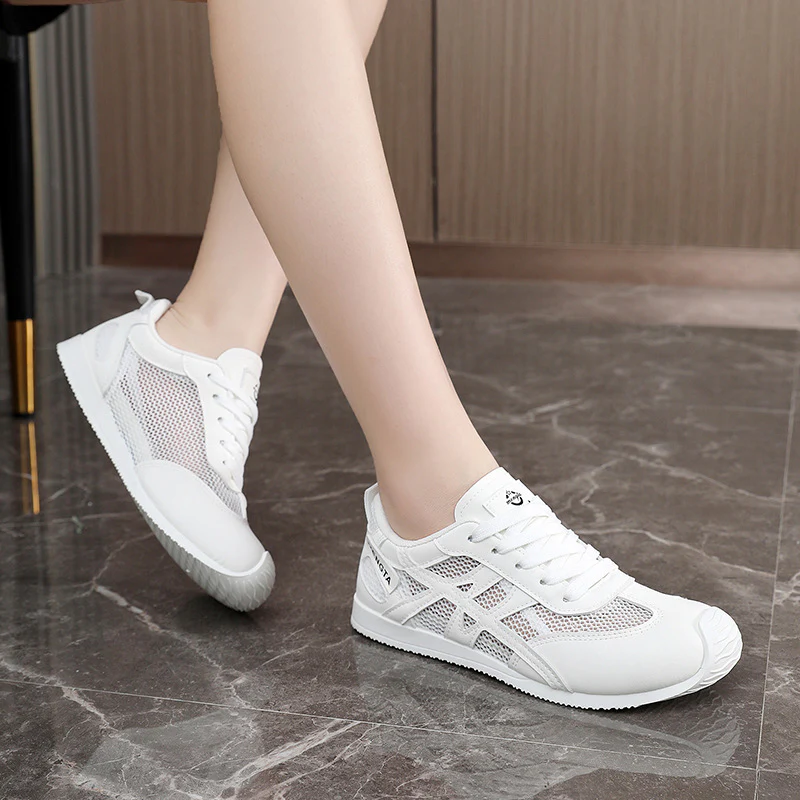 Damen Sportliche Freizeitschuhe mit atmungsaktivem Obermaterial und rutschfester Laufsohle Heidi Mode - Image 4