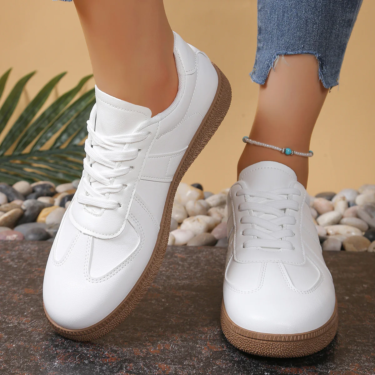Damen Sportliche Freizeitschuhe mit atmungsaktivem Obermaterial und rutschfester Sohle Heidi Mode - Image 2