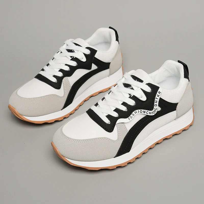 Damen Sportliche Freizeitschuhe mit atmungsaktiven Mesh-Einsätzen und dämpfender Laufsohle Heidi Mode - Image 2