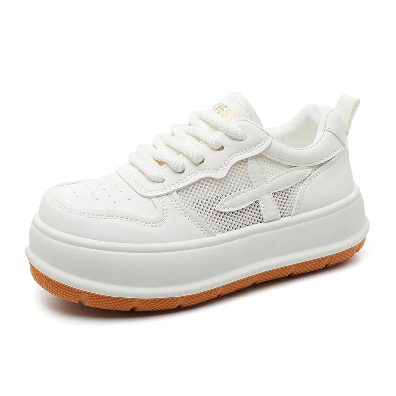Damen sportliche Freizeitschuhe mit atmungsaktiven Netz-Einsätzen und dämpfender Sohle Heidi Mode - Image 5