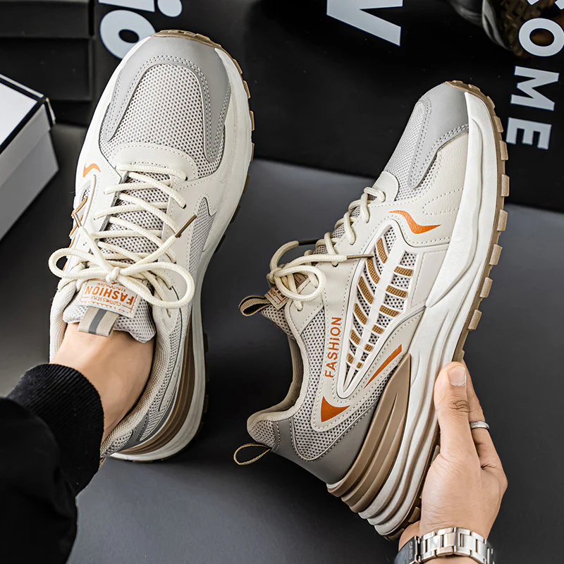 Damen Sportliche Freizeitschuhe mit atmungsaktiver Materialstruktur Heidi Mode - Image 2