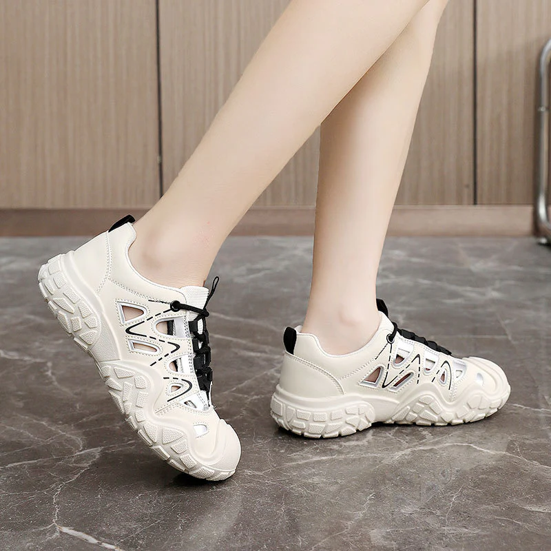 Damen Sportliche Freizeitschuhe mit atmungsaktiver Mesh-Oberfläche und dämpfender Sohle Heidi Mode - Image 4