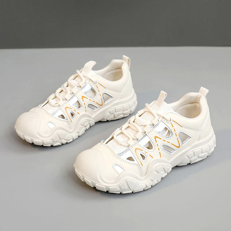 Damen Sportliche Freizeitschuhe mit atmungsaktiver Mesh-Oberfläche und dämpfender Sohle Heidi Mode - Image 7
