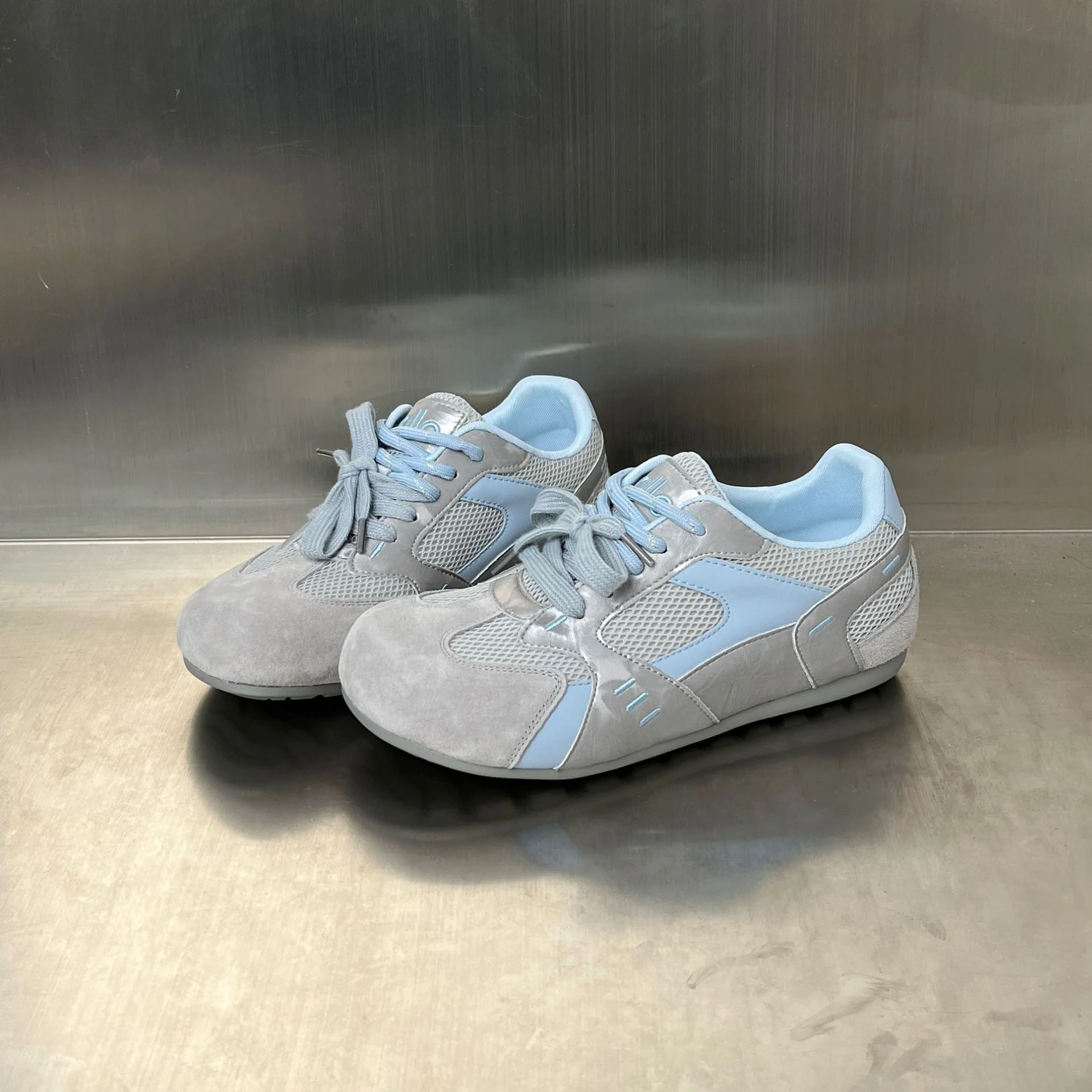 Damen Sportliche Freizeitschuhe mit atmungsaktiver Mesh-Oberfläche und hochwertigem Wildleder Heidi Mode - Image 7