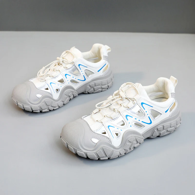Damen Sportliche Freizeitschuhe mit atmungsaktiver Mesh-Oberfläche und rutschfester Sohle Heidi Mode - Image 2