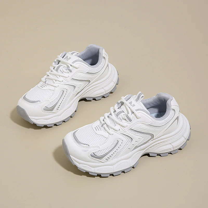 Damen Sportliche Freizeitschuhe mit atmungsaktiver Mesh-Oberfläche und stoßdämpfender Laufsohle Heidi Mode - Image 2