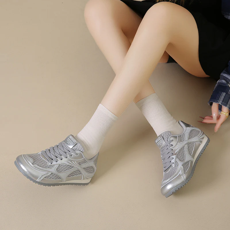 Damen Sportliche Freizeitschuhe mit atmungsaktiver Netzstruktur und rutschfester Sohle Heidi Mode - Image 3