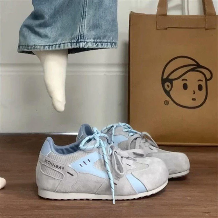 Damen Sportliche Freizeitschuhe mit atmungsaktiver Obermaterialstruktur Heidi Mode - Image 3