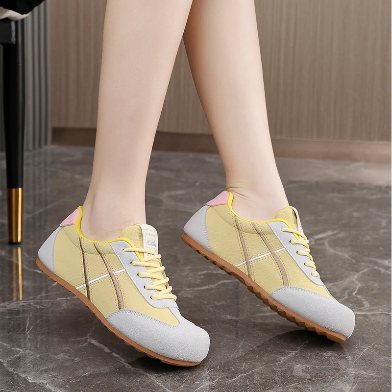 Damen sportliche Freizeitschuhe mit atmungsaktiver Obermaterialstruktur und rutschfester Laufsohle Heidi Mode - Image 3