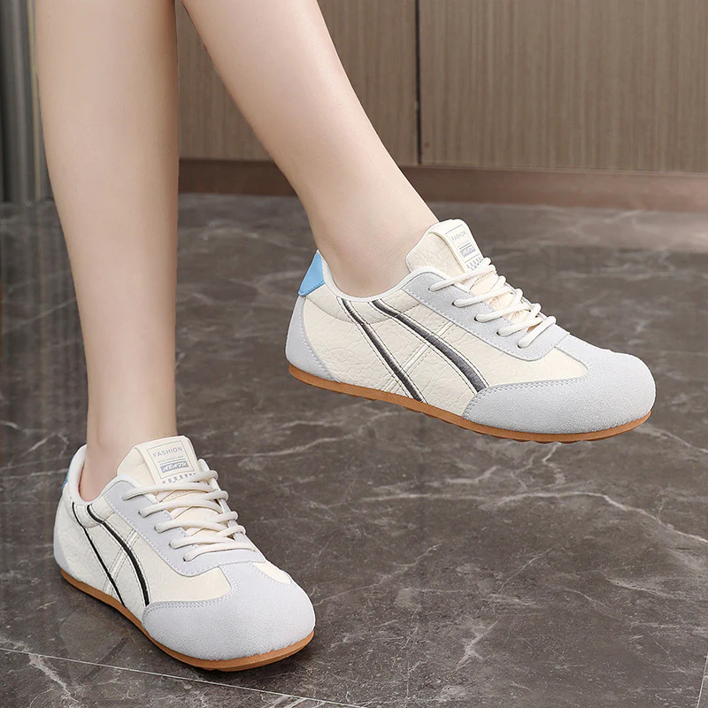 Damen sportliche Freizeitschuhe mit atmungsaktiver Obermaterialstruktur und rutschfester Laufsohle Heidi Mode - Image 4