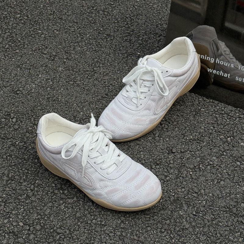 Damen sportliche Freizeitschuhe mit glattem Obermaterial und sportlichem Design Heidi Mode - Image 7