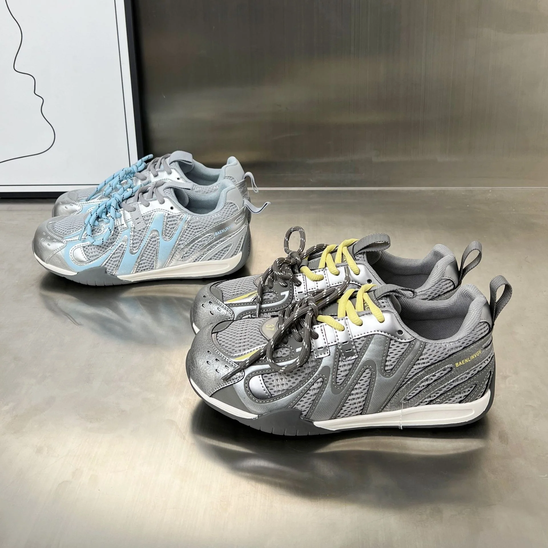 Damen Sportliche Freizeitschuhe mit innovativem Mesh-Design und dämpfender Sohle Heidi Mode - Image 3