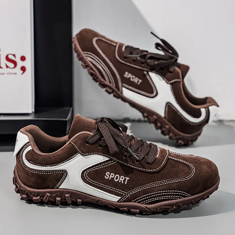 Damen Sportliche Freizeitschuhe mit robustem Sohlenprofil Heidi Mode - Image 3
