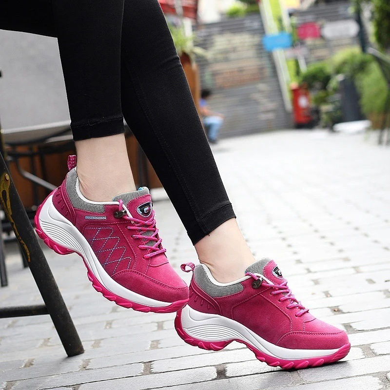 Damen Sportliche Freizeitschuhe mit rutschfester Sohle und dämpfender Einlage Heidi Mode - Image 2