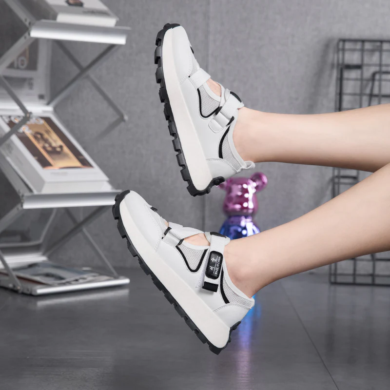 Damen Sportliche Freizeitschuhe mit verstellbarem Riemen und rutschfester Sohle Heidi Mode - Image 4