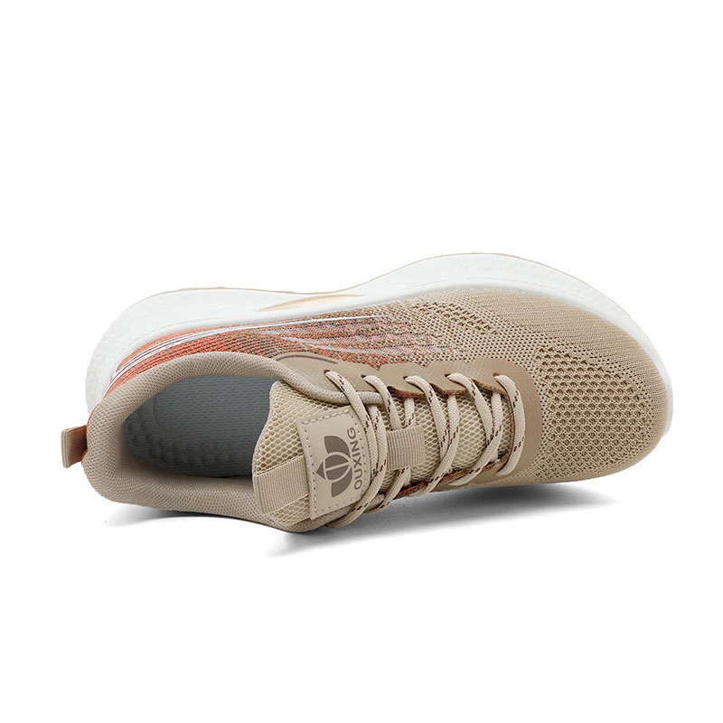 Damen Sportliche Freizeitsneaker mit atmungsaktivem Mesh-Obermaterial und dämpfender Sohle Heidi Mode - Image 4