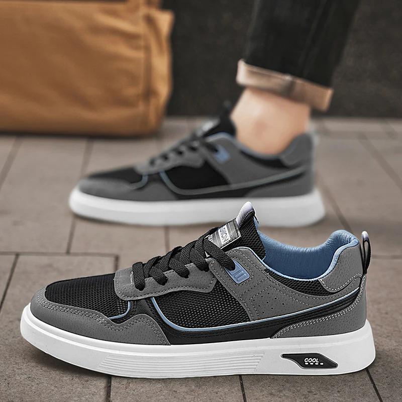Damen sportliche Freizeitsneaker mit atmungsaktivem Mesh-Obermaterial und dämpfender Sohle Heidi Mode - Image 7
