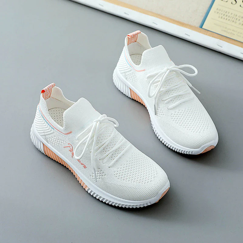 Damen Sportliche Freizeitsneaker mit atmungsaktivem Mesh-Obermaterial und Dämpfungssystem Heidi Mode - Image 2